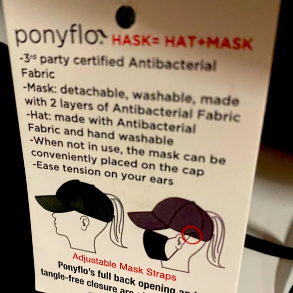 COVID Cap Mask combo certified antibacterial NEW - Picture 4 of 15